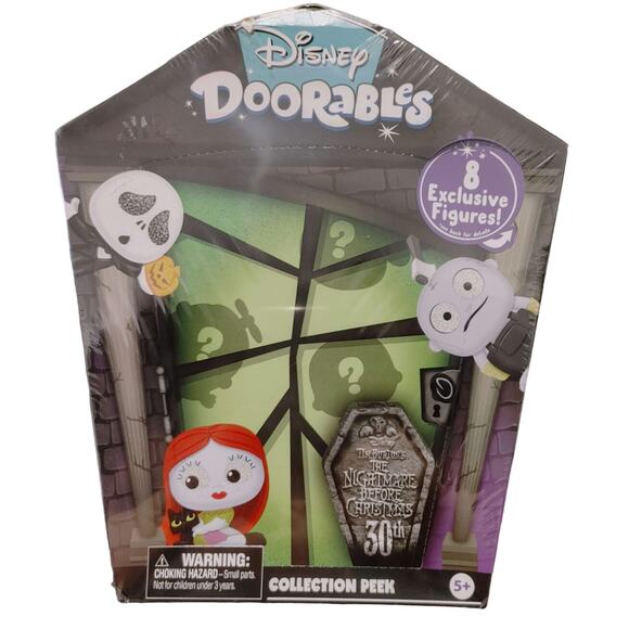 Disney Doorables Nightmare Before Christmas 1.5-in Figure 8 Piece Set - Picture 2 of 3